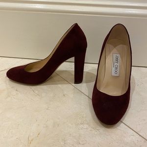 Jimmy Choo Suede Pumps